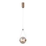 Lampa wisząca Rastia PND-34361-S-HBR-AMB Italux