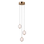 Lampa wisząca Ganti PND-34362-3-HBR-OPAL Italux