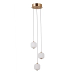 Lampa wisząca Ganti PND-34362-3-HBR-OPAL Italux