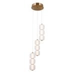 Lampa wisząca Ganti PND-34362-9-HBR-OPAL Italux