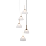 Lampa wisząca Montiela PND-34374-5-BK Italux