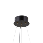 Lampa wisząca Montiela PND-34374-6-BK Italux