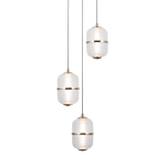 Lampa wisząca Alani PND-34375-3-HBR Italux