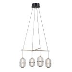Lampa wisząca Alani PND-34375-4-BK Italux