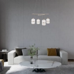 Lampa wisząca Alani PND-34375-4-HBR Italux - zdjęcie 5