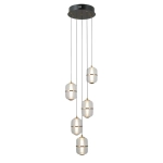 Lampa wisząca Alani PND-34375-5-BK Italux