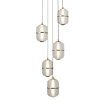 Lampa wisząca Alani PND-34375-5-BK Italux