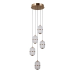 Lampa wisząca Alani PND-34375-5-HBR Italux
