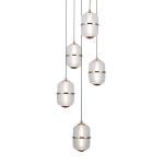 Lampa wisząca Alani PND-34375-5-HBR Italux