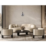 Lampa wisząca Strela PND-34378-1L-BK Italux - zdjęcie 3