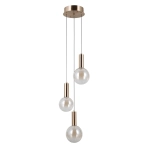 Lampa wisząca Strela PND-34378-3S-HBR Italux