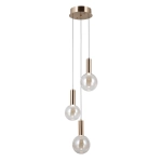 Lampa wisząca Strela PND-34378-3S-HBR Italux