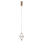 Lampa wisząca Fuente PND-34395-1-HBR Italux