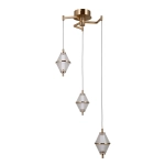 Lampa wisząca Fuente PND-34395-3-HBR Italux