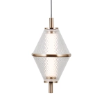Lampa wisząca Fuente PND-34395-3-HBR Italux