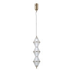 Lampa wisząca Fuente PND-34395-3V-HBR Italux