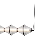 Lampa wisząca Fuente PND-34395-5-BK Italux