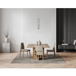 Lampa wisząca Sevil PND-34403-3V-BK Italux - zdjęcie 3