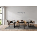 Lampa wisząca Sevil PND-34403-5-BK Italux - zdjęcie 3