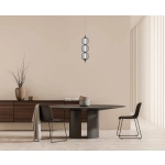 Lampa wisząca Pedro PND-34405-3V-BK Italux - zdjęcie 4