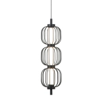 Lampa wisząca Pedro PND-34405-3V-BK Italux