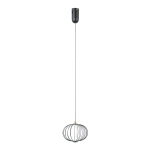 Lampa wisząca Rabel PND-344221-1-BK Italux