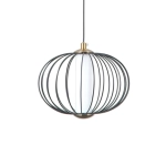 Lampa wisząca Rabel PND-344221-1-BK Italux
