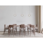 Lampa wisząca Rabel PND-344221-1-HBR Italux - zdjęcie 4