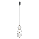 Lampa wisząca Rabel PND-344221-3V-BK Italux