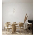 Lampa wisząca Rabel PND-344221-3V-HBR Italux - zdjęcie 4