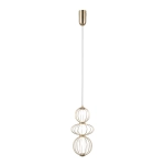 Lampa wisząca Rabel PND-344221-3V-HBR Italux
