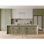 Lampa wisząca Rabel PND-344221-5-BK Italux - zdjęcie 5