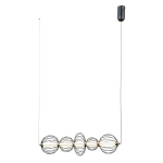 Lampa wisząca Rabel PND-344221-5-BK Italux