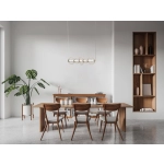 Lampa wisząca Rabel PND-344221-5-HBR Italux - zdjęcie 5