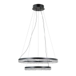 Lampa wisząca Barlo PND-34526-2L-BK Italux