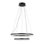 Lampa wisząca Barlo PND-34526-2L-BK Italux