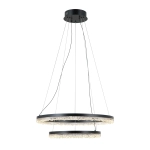 Lampa wisząca Barlo PND-34526-2L-BK Italux