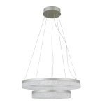 Lampa wisząca Pantal PND-34533-2L-SILV Italux