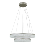 Lampa wisząca Pantal PND-34533-2L-SILV Italux