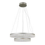 Lampa wisząca Pantal PND-34533-2L-SILV Italux