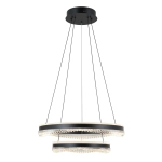 Lampa wisząca Morte PND-34535-2L-BK Italux