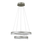 Lampa wiszaca Morte PND-34535-2L-SILV Italux
