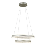 Lampa wiszaca Morte PND-34535-2L-SILV Italux