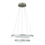 Lampa wiszaca Morte PND-34535-2L-SILV Italux