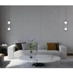 Lupus Lampa wisząca PND-3965-2-BK Italux - zdjęcie 3