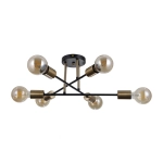 Plafon Formio PND-4052-6-BL-HBR ITALUX