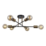 Plafon Formio PND-4052-6-BL-HBR ITALUX