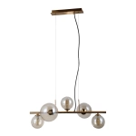 Lampa wisząca Canello PND-406007-5-HBR Italux