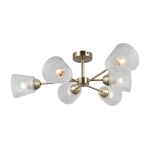Lampa wisząca Lamin PND-40697-6-ABR Italux