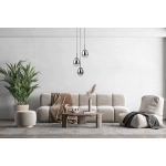 Lampa wisząca Meolo PND-40825-3-BK Italux - zdjęcie 3